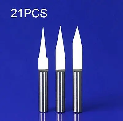 21PCS 3.175mm Flat bottom knife CNC Machine Milling Cutter Bits wood cutter Engraving Machine Tool Woodworking
21PCS 3.175mm Flat bottom knife CNC Machine Milling Cutter Bits wood cutter Engraving Machine Tool Woodworking