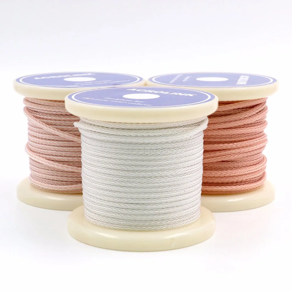 GD-PARTS 16 Cores High Purity 6N PTFE Silver OCC Wire Headphone Earphone Upgrade DIY Cable Hifi Headset Speaker Line Cable
GD-PARTS 16 Cores High Purity 6N PTFE Silver OCC Wire Headphone Earphone Upgrade DIY Cable Hifi Headset Speaker Line Cable