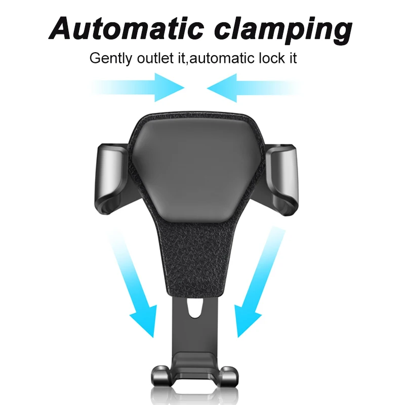 Universal Car Phone Holder For Phone In Car Air Vent Mount Stand No Magnetic Mobile Holder For iPhone Smartphone Gravity Bracket
Universal Car Phone Holder For Phone In Car Air Vent Mount Stand No Magnetic Mobile Holder For iPhone Smartphone Gravity Bracket