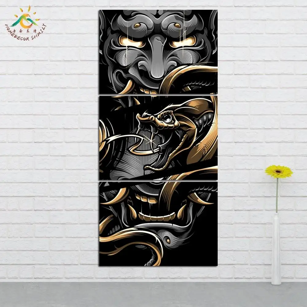 Samurai Cool Black Image Wall Art Canvas Painting Posters and Prints Print Decorative Poster Picture Decoration Home 3 Pieces
Samurai Cool Black Image Wall Art Canvas Painting Posters and Prints Print Decorative Poster Picture Decoration Home 3 Pieces