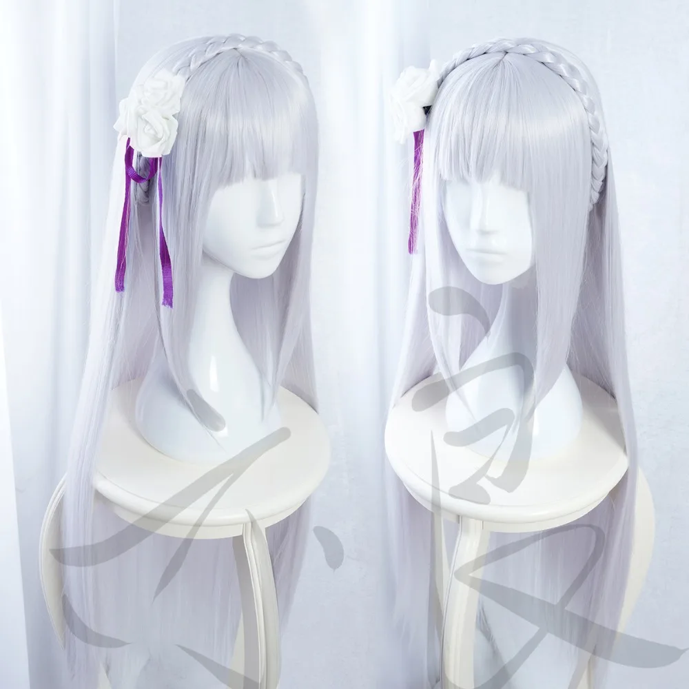 Re:Zero/Re:Zero Life in a Different World from Zero Female Emilia/Satella Wig Cosplay Costume Wig Any Size Custom Made
Re:Zero/Re:Zero Life in a Different World from Zero Female Emilia/Satella Wig Cosplay Costume Wig Any Size Custom Made