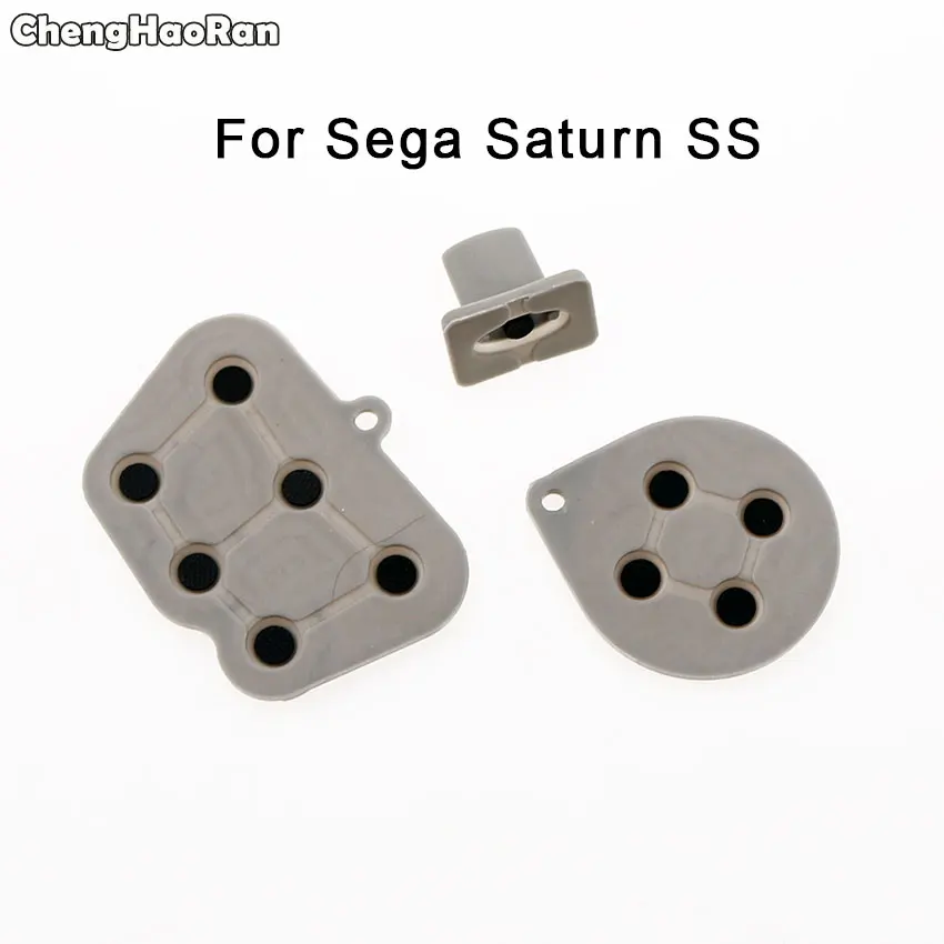 ChengHaoRan Repair Parts for Sega Saturn SS Controller Silicone Conductive Rubber Pad Button Start Key Pads Button
ChengHaoRan Repair Parts for Sega Saturn SS Controller Silicone Conductive Rubber Pad Button Start Key Pads Button