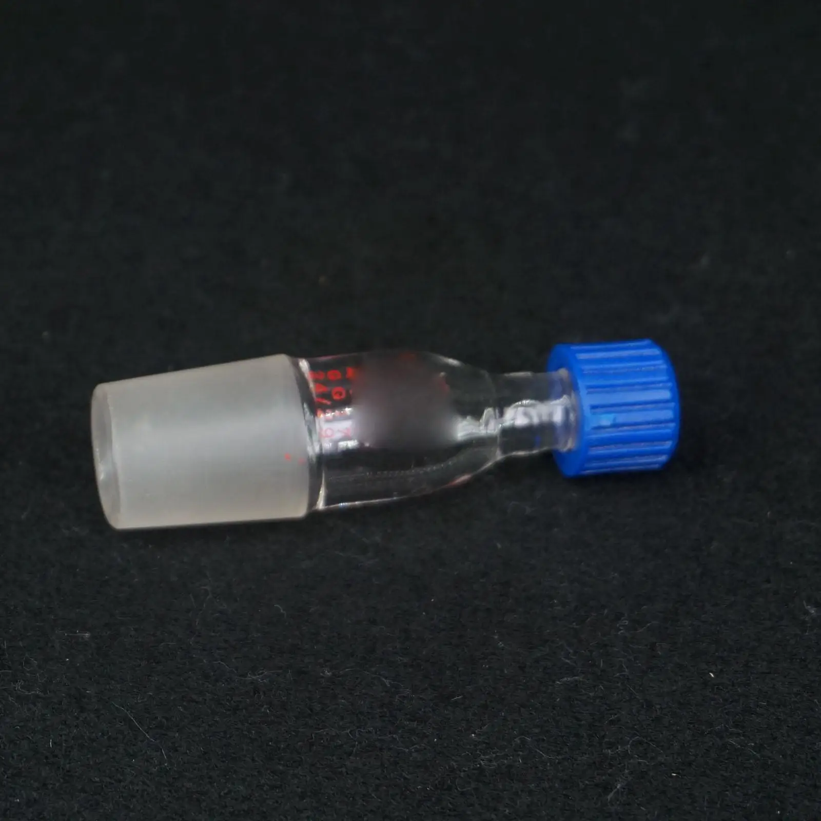 

24/29 Stopper Ground Joint Lab Glass Bushing Thermometer Adapter With Screw Cap