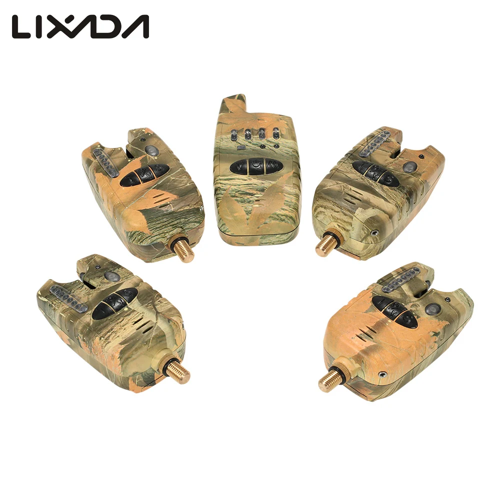 Lixada искусственная беспроводная цифровая рыболовная сигнализация набор
