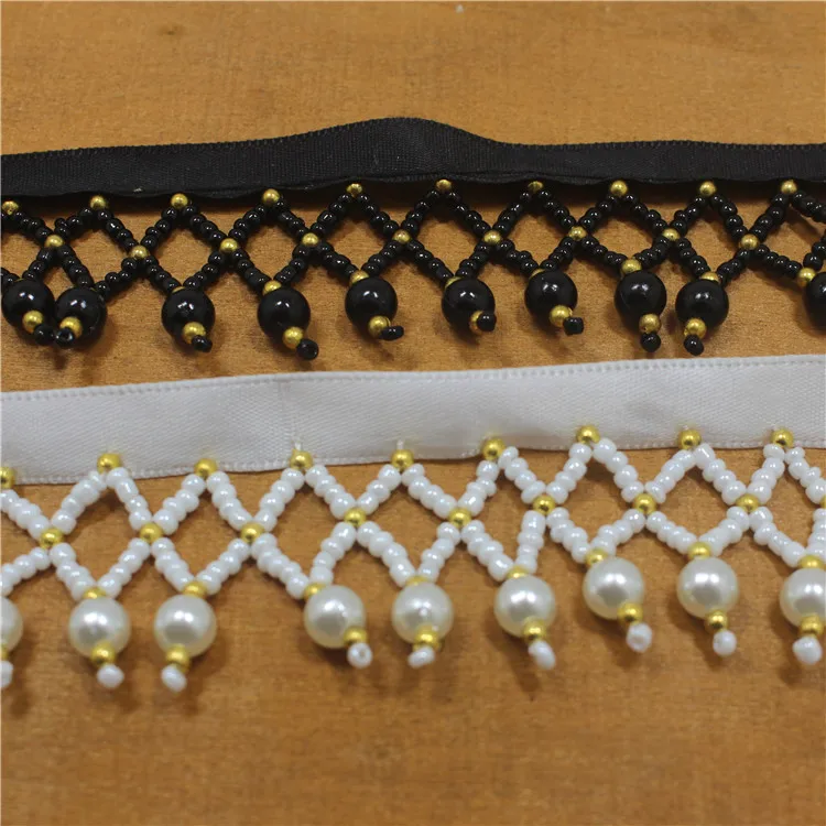 New handmade hanging beads lace trim in the fringe of the clothing line accessories national costume
New handmade hanging beads lace trim in the fringe of the clothing line accessories national costume