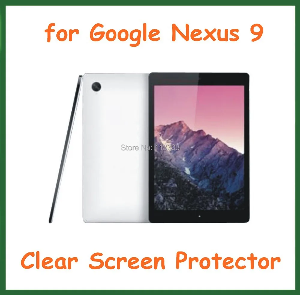 5pcs Ultra Clear Screen Protector Protective Film for Google Nexus 9 8.9 inch Tablet PC No Retail Package
5pcs Ultra Clear Screen Protector Protective Film for Google Nexus 9 8.9 inch Tablet PC No Retail Package