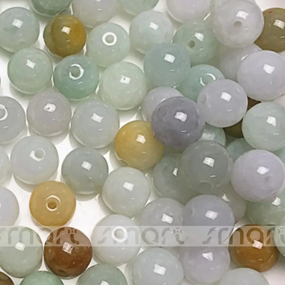 100PCS Three-Color Grade A Natural Burma Jade Gemstone Round Loose Beads 7.5-8mm
100PCS Three-Color Grade A Natural Burma Jade Gemstone Round Loose Beads 7.5-8mm