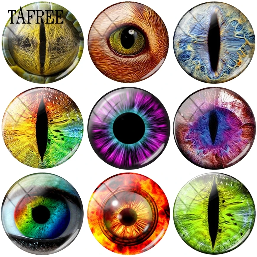 TAFREE Mystery Evil Eye Picture 12- 20mm Round Glass Cabochon Dome Cameo Pendant DIY Accessories
TAFREE Mystery Evil Eye Picture 12- 20mm Round Glass Cabochon Dome Cameo Pendant DIY Accessories