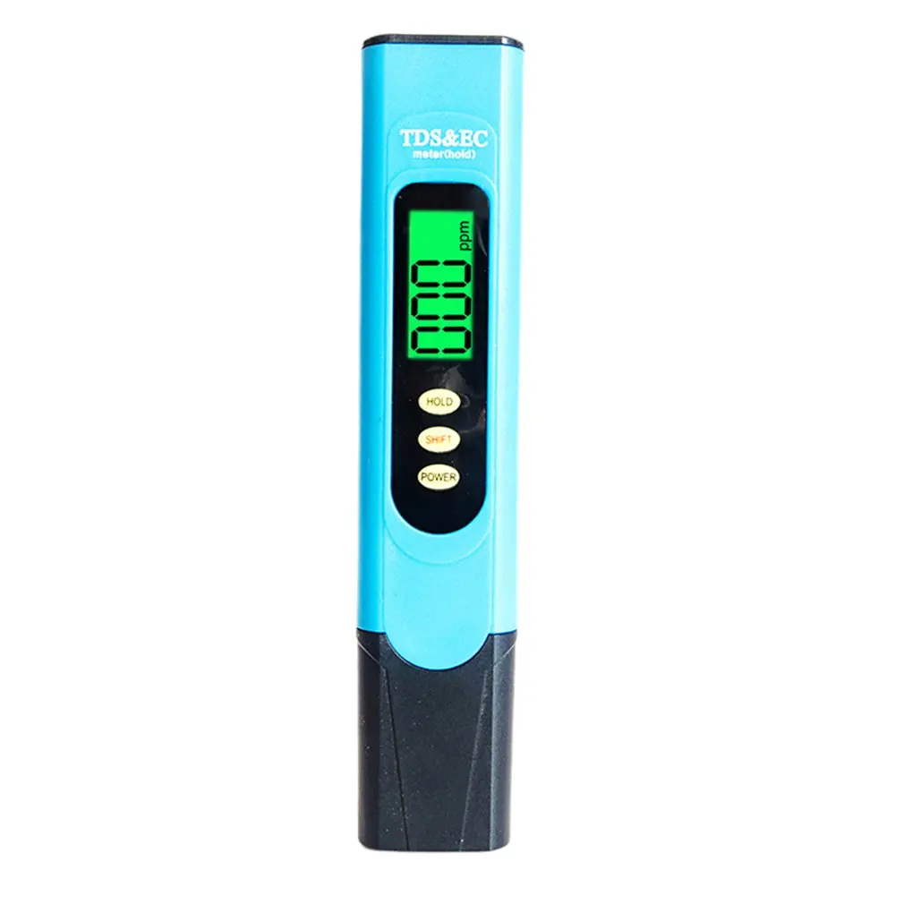Тест качества воды метр цифровой инструмент TDS & EC температура 0 9990 ppm Чистота
