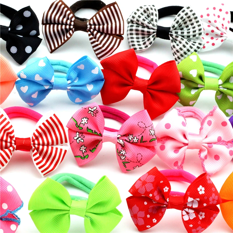 10pcs/lot 2.5" Solid Print Samll Ribbon Bow Elastic Hair ropes Kids Hair ties Adorable Ponytail Holder Girl Hair Accessories
10pcs/lot 2.5" Solid Print Samll Ribbon Bow Elastic Hair ropes Kids Hair ties Adorable Ponytail Holder Girl Hair Accessories