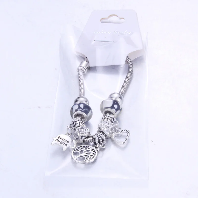 Antique Original Heart-Shaped buena suehe Charm Bracelets For Women Glass Beads Brand Bracelet & Bangle DIY Jewelry Gifts
Antique Original Heart-Shaped buena suehe Charm Bracelets For Women Glass Beads Brand Bracelet & Bangle DIY Jewelry Gifts