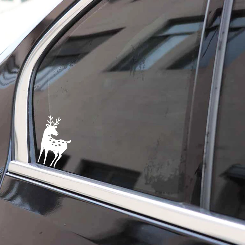 YJZT 9.4CM*16.5CM Sika Deer Cartoon Decoration Car Sticker Body Of Car Vinyl Decal Black/Silver C4-1953
YJZT 9.4CM*16.5CM Sika Deer Cartoon Decoration Car Sticker Body Of Car Vinyl Decal Black/Silver C4-1953