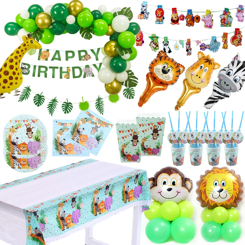 Zoo Safari Party Birthday Party Supplies Jungle Party Disposable Cutlery Set Baby Shower Supplies
Zoo Safari Party Birthday Party Supplies Jungle Party Disposable Cutlery Set Baby Shower Supplies
