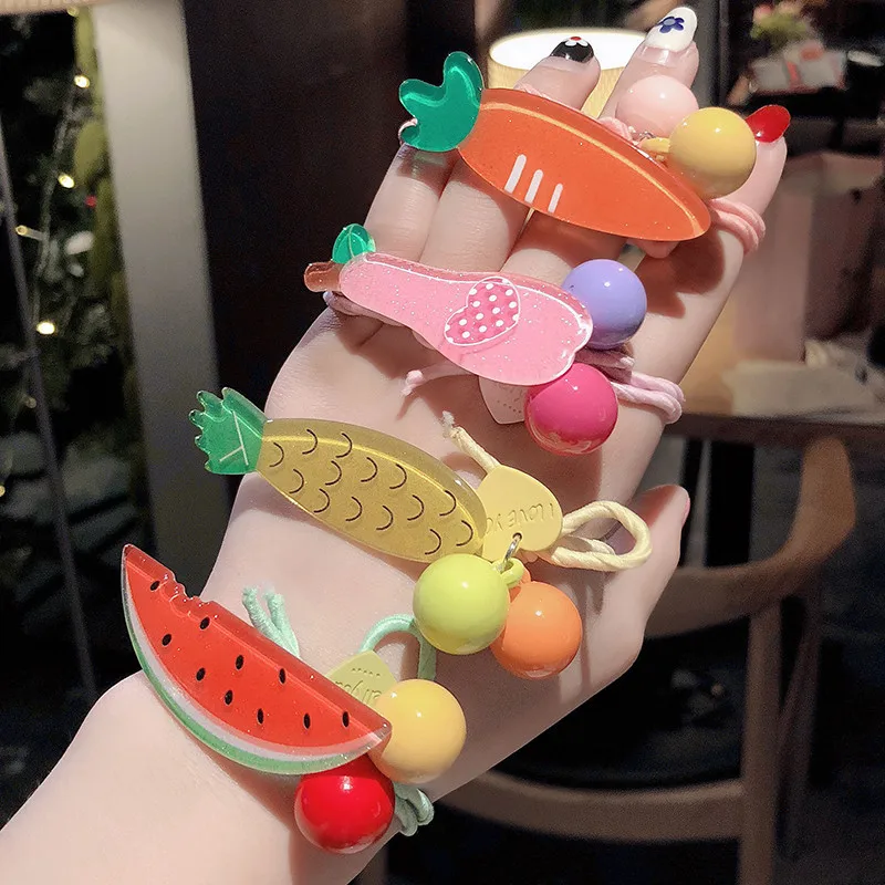 New Arrivals Colourful Fruit Elastic Hair Bands Carrot Pineapple Rubber Band Ponytail Holder Gum For Hair Women Hair Accessories
New Arrivals Colourful Fruit Elastic Hair Bands Carrot Pineapple Rubber Band Ponytail Holder Gum For Hair Women Hair Accessories