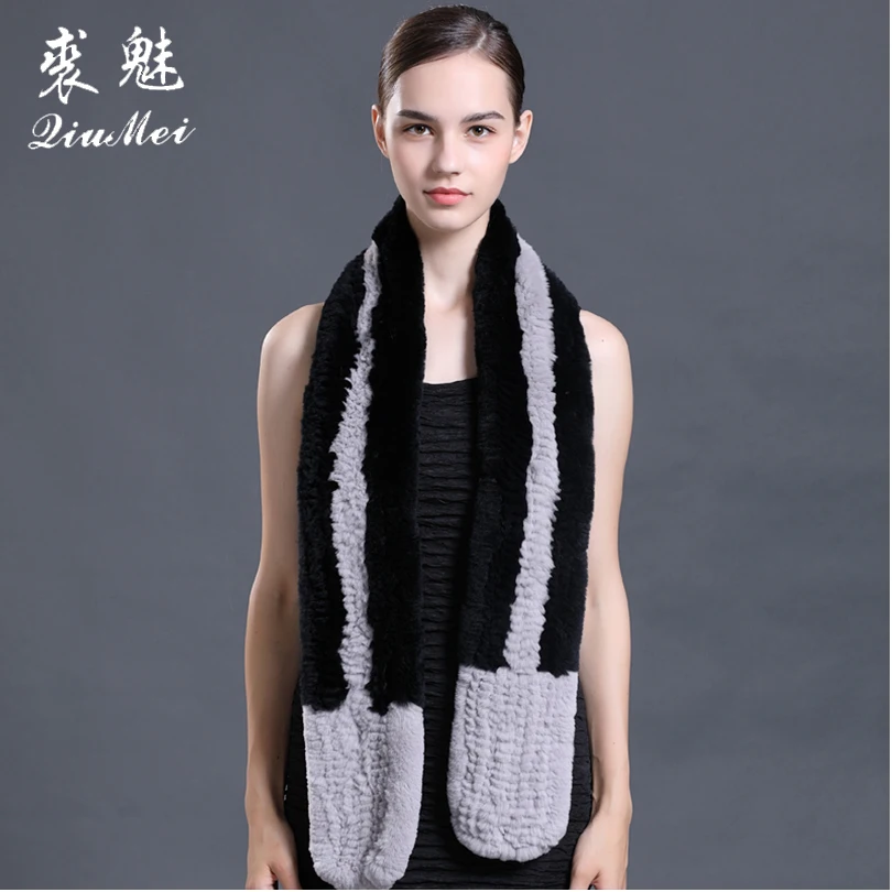 Winter Natrual Luxury Long Womens Rex Rabbit Fur Scarf Lady Casual Solid Fur Scarf 100% Real Rabbit Fur Winter Scarves For Women
Winter Natrual Luxury Long Womens Rex Rabbit Fur Scarf Lady Casual Solid Fur Scarf 100% Real Rabbit Fur Winter Scarves For Women