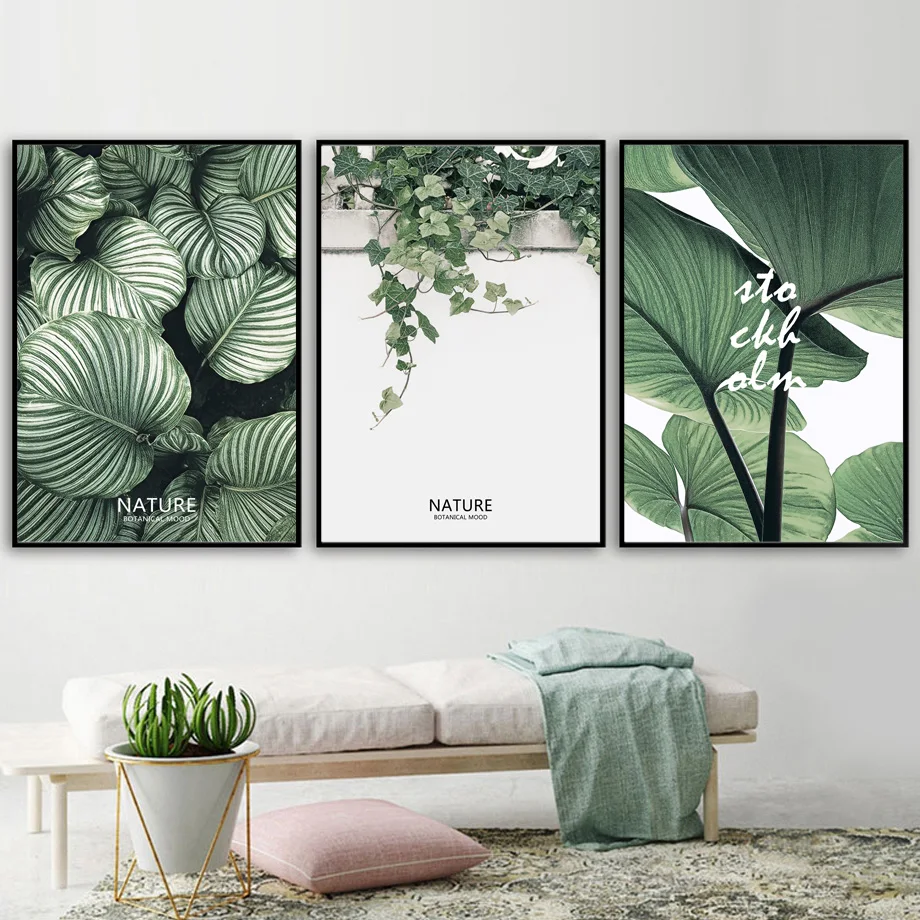 Nordic Posters And Prints Watercolor Tropical Green Leafs Wall Art Canvas Painting Wall Pictures For Living Room Bedroom Decor
Nordic Posters And Prints Watercolor Tropical Green Leafs Wall Art Canvas Painting Wall Pictures For Living Room Bedroom Decor