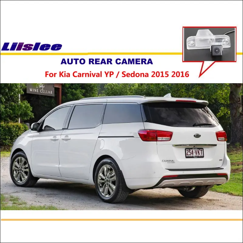 Автомобильная парковочная камера Liislee/камера заднего вида для KIA Sedona / Grand Sedona 2015-2018/камера заднего вида/камера освещения номерного знака
Автомобильная парковочная камера Liislee/камера заднего вида для KIA Sedona / Grand Sedona 2015-2018/камера заднего вида/камера освещения номерного знака