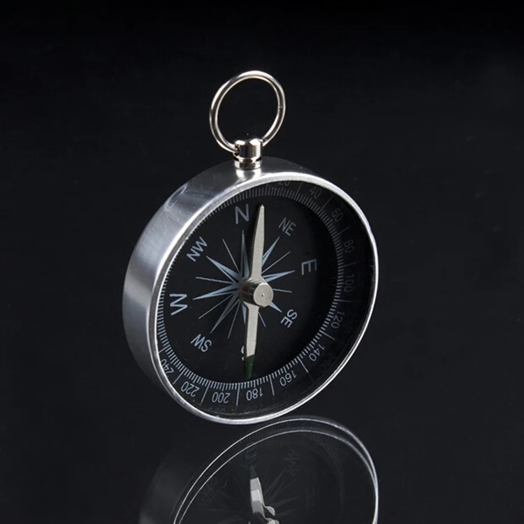 Sale Travel Hiking Camping Navigation with Key Ring for Keychain 44mm Silver Aluminum Alloy Metal Handheld Pocket Mini Compass
Sale Travel Hiking Camping Navigation with Key Ring for Keychain 44mm Silver Aluminum Alloy Metal Handheld Pocket Mini Compass