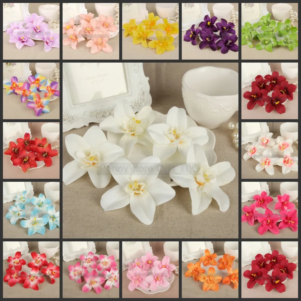 100pcs 3" Artificial Silk Cattleya hybrida Flower Heads Home Garden Decor Party & Wedding Favors AFH0054
100pcs 3" Artificial Silk Cattleya hybrida Flower Heads Home Garden Decor Party & Wedding Favors AFH0054