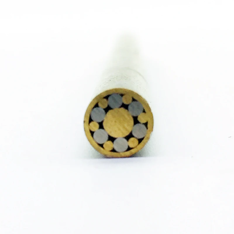 13cm Knife Mosaic Pin screw Rivets 13cm Brass steel tube DIY knife handle screw Mosaics exquisite style
13cm Knife Mosaic Pin screw Rivets 13cm Brass steel tube DIY knife handle screw Mosaics exquisite style