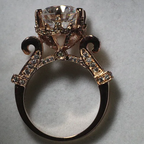 Solid 18K 750 Rose Gold Princess of the Rings Brilliant 3Ct Diamond Engagement Ring for Women Promise Fine Jewelry
Solid 18K 750 Rose Gold Princess of the Rings Brilliant 3Ct Diamond Engagement Ring for Women Promise Fine Jewelry