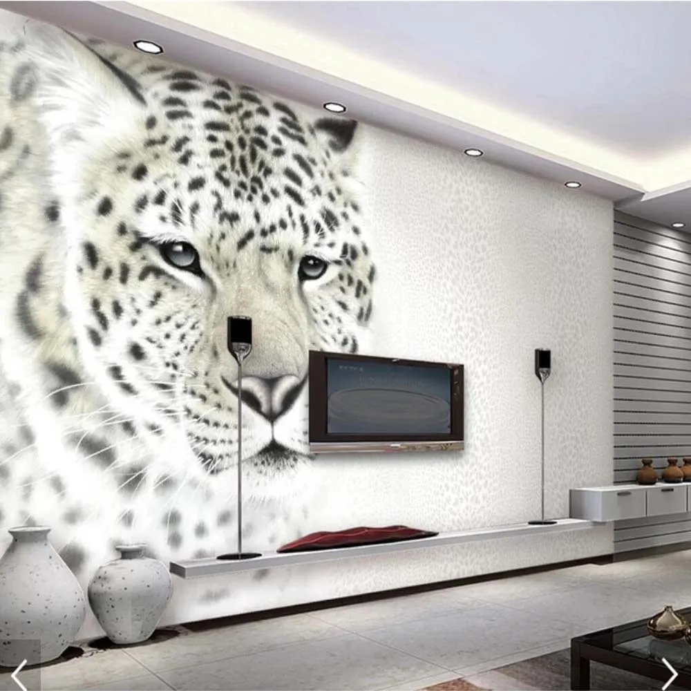 3D Animal Leopard Animal Wallpaper Mural Print Photo Wallpaper for TV Background Home Wall Decor Custom Size Wall Paper Rolls
3D Animal Leopard Animal Wallpaper Mural Print Photo Wallpaper for TV Background Home Wall Decor Custom Size Wall Paper Rolls