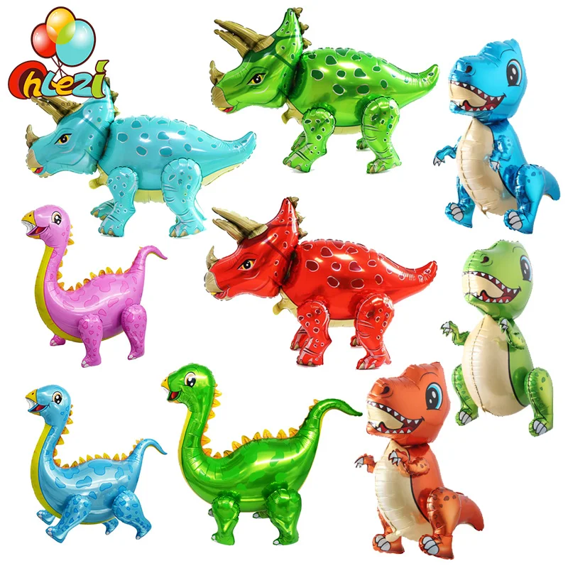 1pcs 3D Dinosaur Foil balloons standing triceratops Red dragon birthday Decorations party supplies boy kids toys helium Globos
1pcs 3D Dinosaur Foil balloons standing triceratops Red dragon birthday Decorations party supplies boy kids toys helium Globos