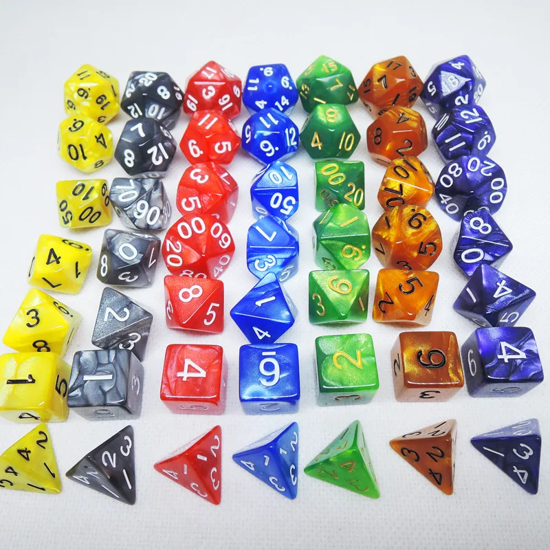 Polyhedral dice set trade hot dice of different styles of polyhedral set
Polyhedral dice set trade hot dice of different styles of polyhedral set