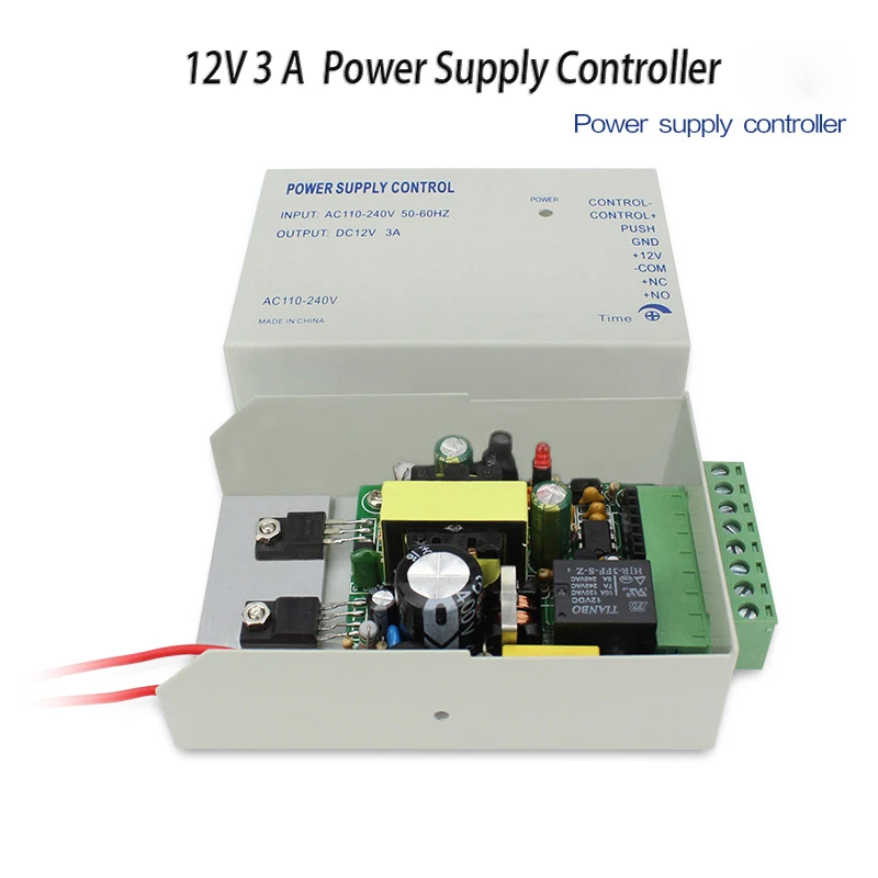 Оптовая продажа 12V 3A блок питания для видео дверной телефон система контроля доступа Электрический дверной замок
Оптовая продажа 12V 3A блок питания для видео дверной телефон система контроля доступа Электрический дверной замок