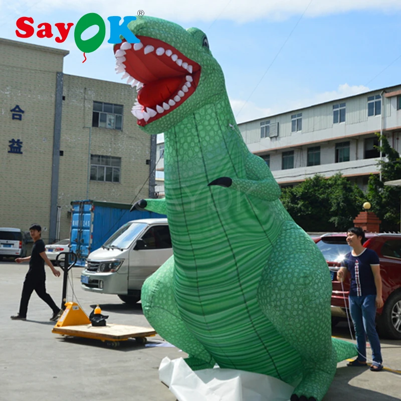 2017 Giant outdoor inflatable dinosaur with full digital printing, inflatable model cartoon advertising
2017 Giant outdoor inflatable dinosaur with full digital printing, inflatable model cartoon advertising