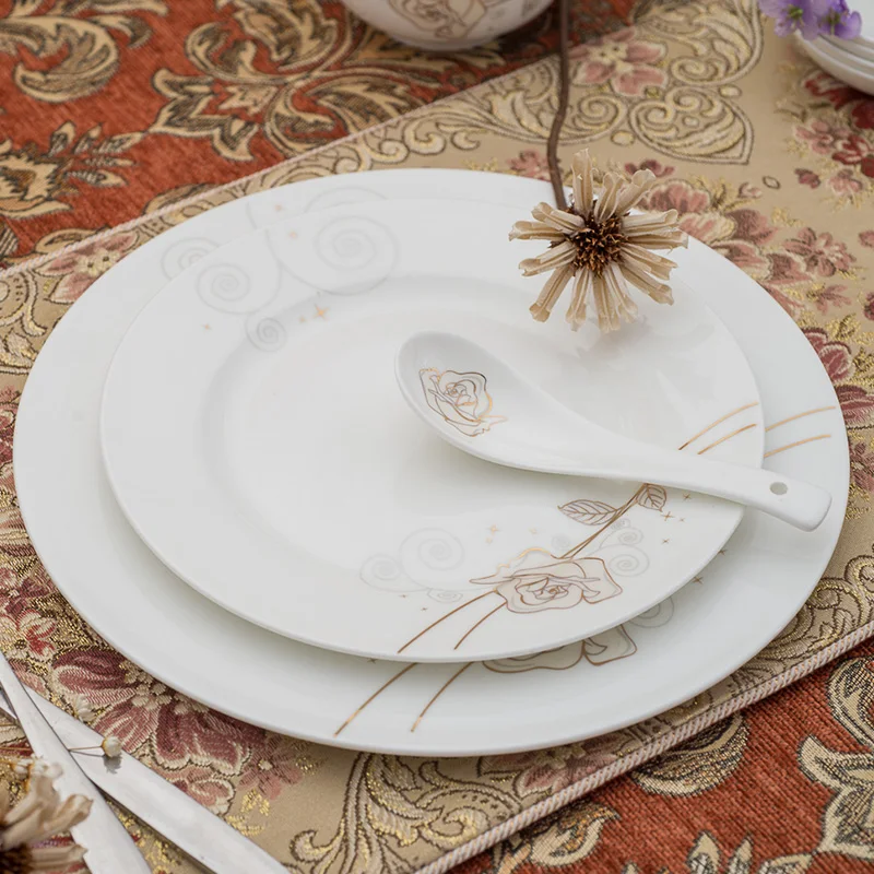 33 gold rose garland head bone china tableware suit ceramics tableware tableware bowl gift box
33 gold rose garland head bone china tableware suit ceramics tableware tableware bowl gift box