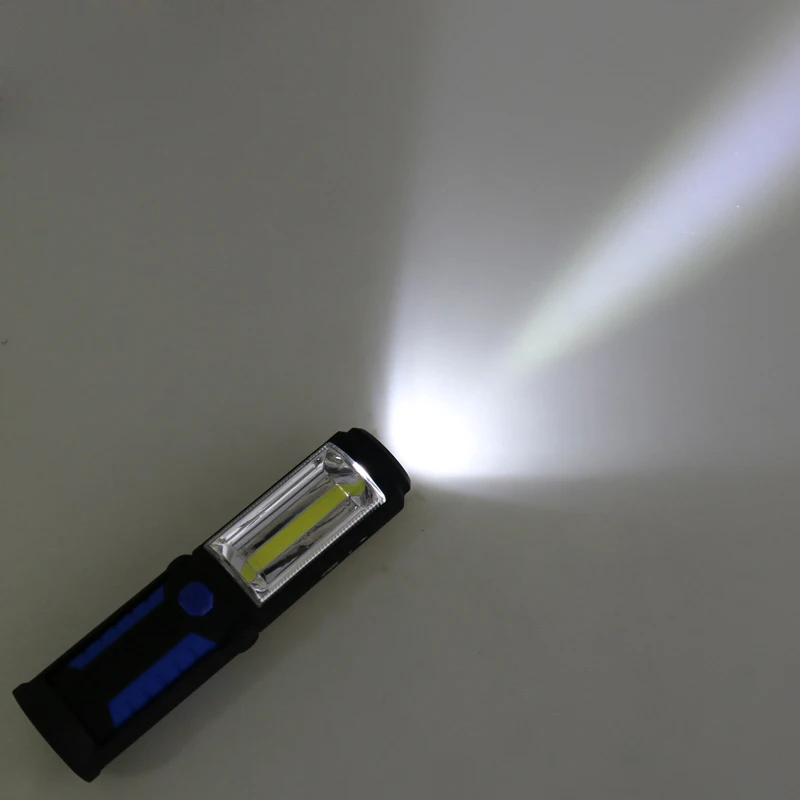 Горячая Многофункциональный USB Зарядка LED Фонарик Открытый Работы Стенда Света