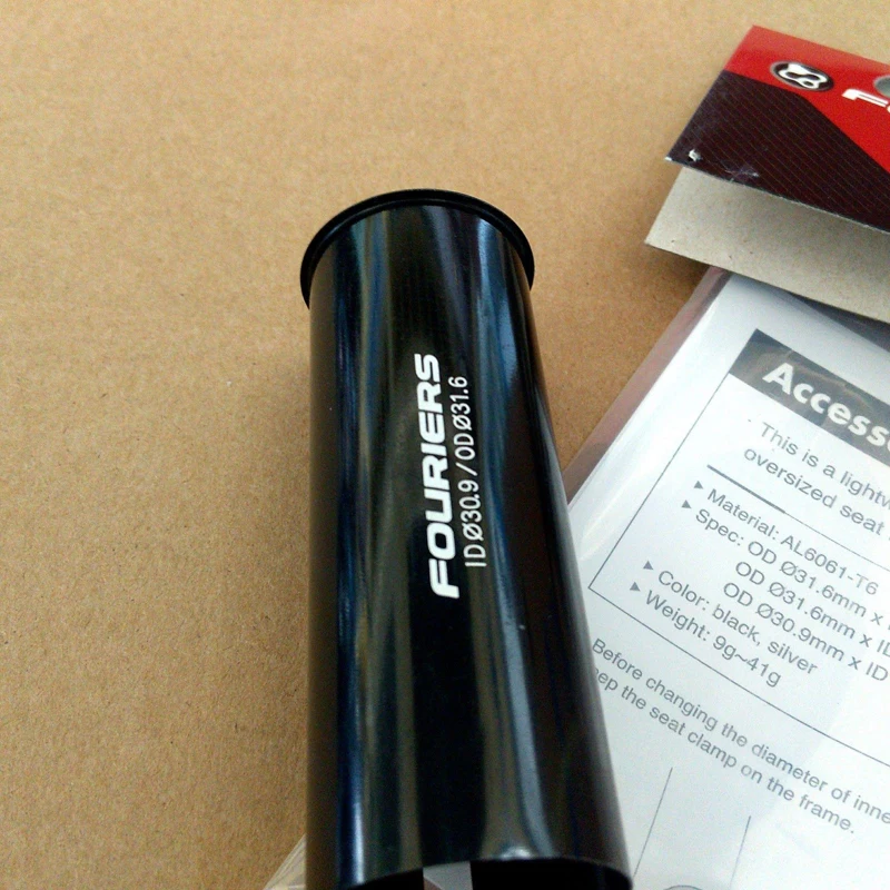 Fouriers CNC Bicycle Seat Post Shim Seatpost Sleeve Bike Seat Post Adapter Reducing Sleeve Adjust Diameter
Fouriers CNC Bicycle Seat Post Shim Seatpost Sleeve Bike Seat Post Adapter Reducing Sleeve Adjust Diameter