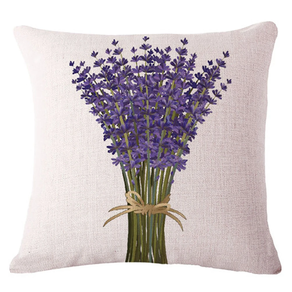 Hot Lavender Flax Pillow Case Bed Waist Throw pillow Covers Home 18 inch A bouquet of lavender
Hot Lavender Flax Pillow Case Bed Waist Throw pillow Covers Home 18 inch A bouquet of lavender