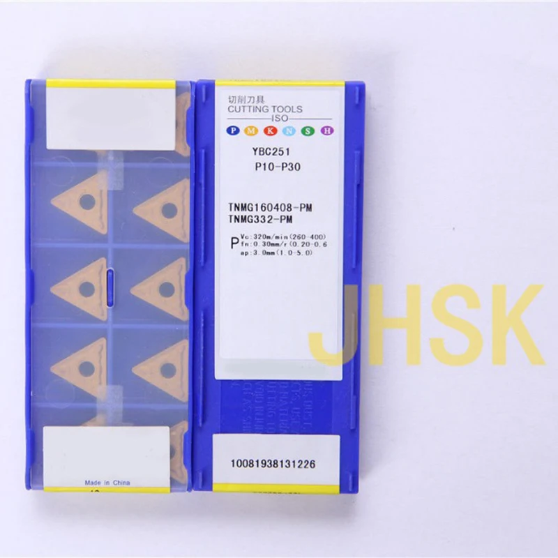 10 шт TNMG160408-PM YBC251 TNMG332-PM YBC251 (P10-P30) Токарные Инструменты Карбид для обработки стали
10 шт TNMG160408-PM YBC251 TNMG332-PM YBC251 (P10-P30) Токарные Инструменты Карбид для обработки стали
