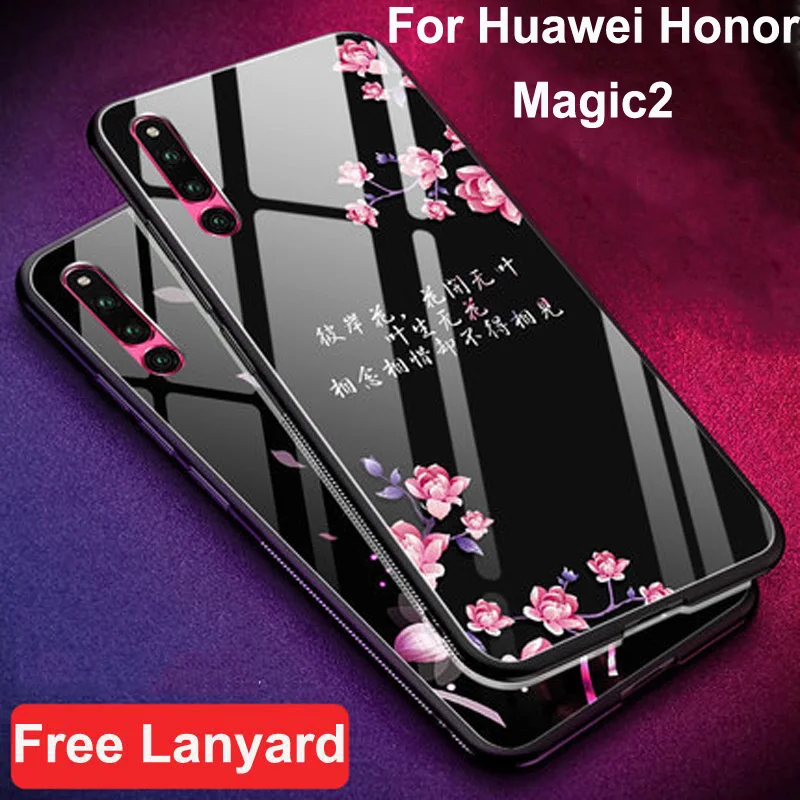 For Huawei Honor Magic2 Glass Back Hard Case For Honor Magic 2 case Honormagic2 tempered glass + Soft Silicone Bumper shell
For Huawei Honor Magic2 Glass Back Hard Case For Honor Magic 2 case Honormagic2 tempered glass + Soft Silicone Bumper shell