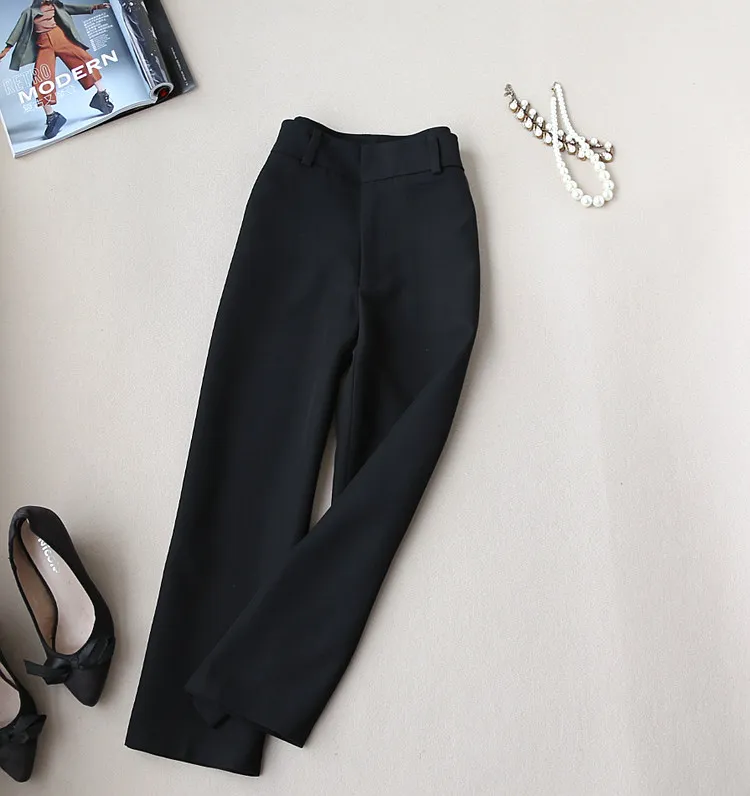 Stylish Long Design Suit Vest and Wide Leg Pants OL Women Elegant Work Wear Clothing Set
Stylish Long Design Suit Vest and Wide Leg Pants OL Women Elegant Work Wear Clothing Set