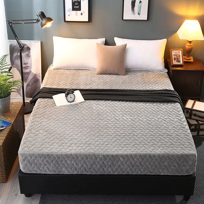 Autumn And Winter Thicken Keep warm Crystal velvet Bed mattress 1.5m1.8m2m bed cover protective case fitted sheet custom made
Autumn And Winter Thicken Keep warm Crystal velvet Bed mattress 1.5m1.8m2m bed cover protective case fitted sheet custom made