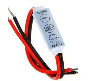 12V Mini 3 Keys Single Color LED Controller Brightness Dimmer for led 3528 5050 strip light Single Color
12V Mini 3 Keys Single Color LED Controller Brightness Dimmer for led 3528 5050 strip light Single Color