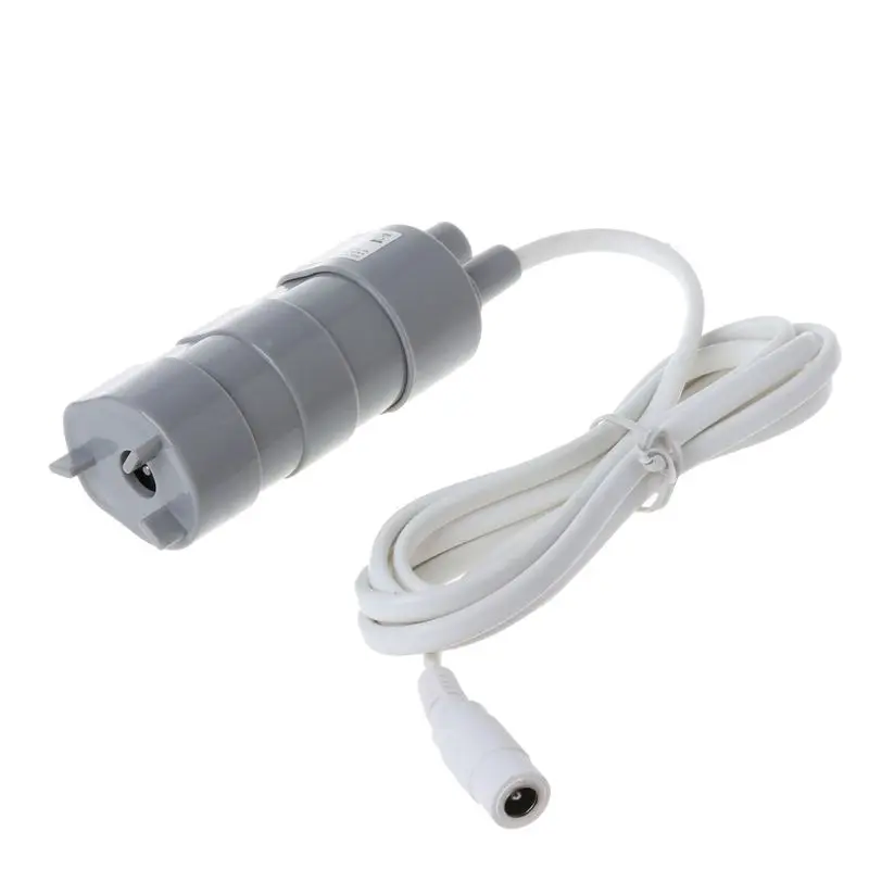 DC 6-12V Micro Submersible Motor Water Pump 600L/H 5M 5.5x2.1 Female DC Water Pump
DC 6-12V Micro Submersible Motor Water Pump 600L/H 5M 5.5x2.1 Female DC Water Pump