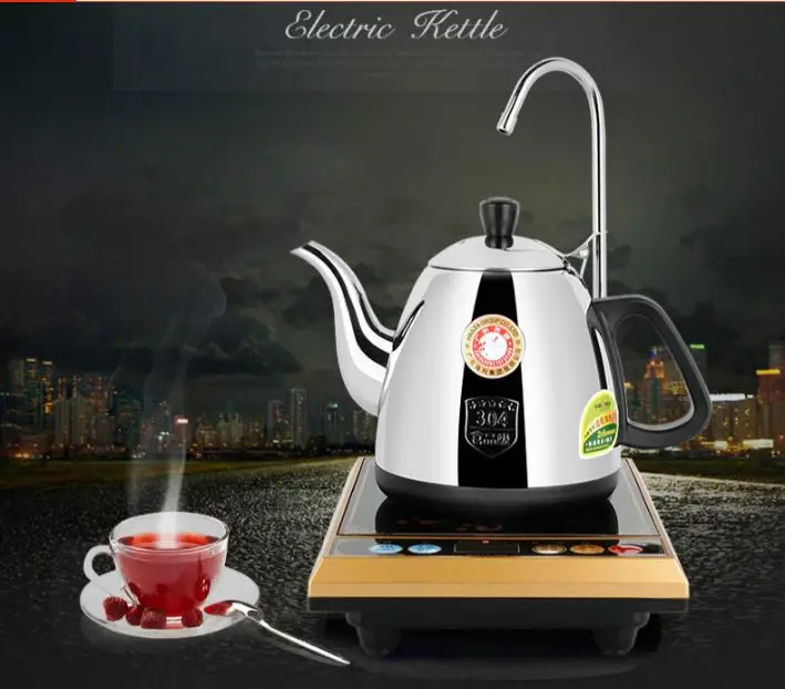 Electric teapot electric kettle automatic pumping with water heater tea set Anti-dry Protection
Electric teapot electric kettle automatic pumping with water heater tea set Anti-dry Protection