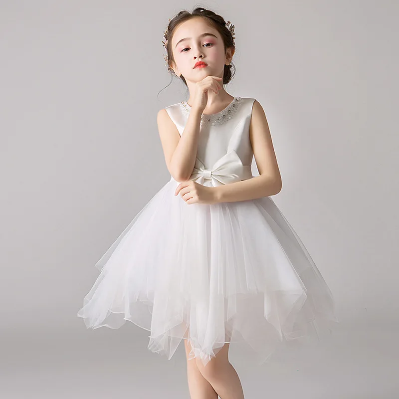 Elegant Sleeveless New Formal Princess Dress with Bow-knot Flower Girl Dress for Wedding Events Kids Holy Birthday Party Gowns
Elegant Sleeveless New Formal Princess Dress with Bow-knot Flower Girl Dress for Wedding Events Kids Holy Birthday Party Gowns