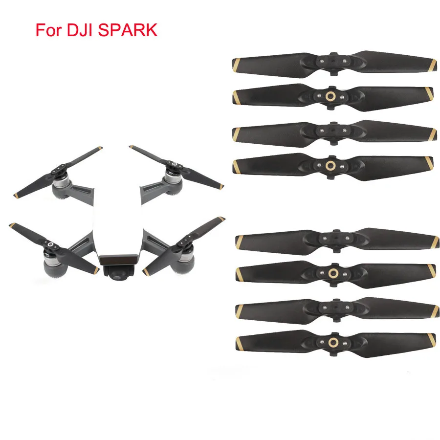 8 шт. пропеллеры для DJI Spark Drone складное лезвие 4730F реквизит Запасные Части RC