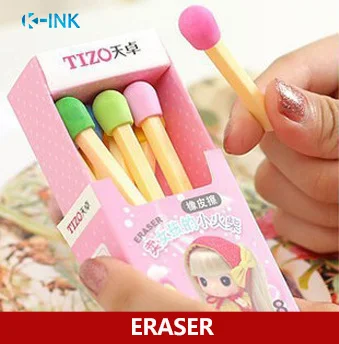 18-Pack The Little Match Girl Eraser , Cute Cartoon Match Shaped Pencil Eraser for Kids
18-Pack The Little Match Girl Eraser , Cute Cartoon Match Shaped Pencil Eraser for Kids