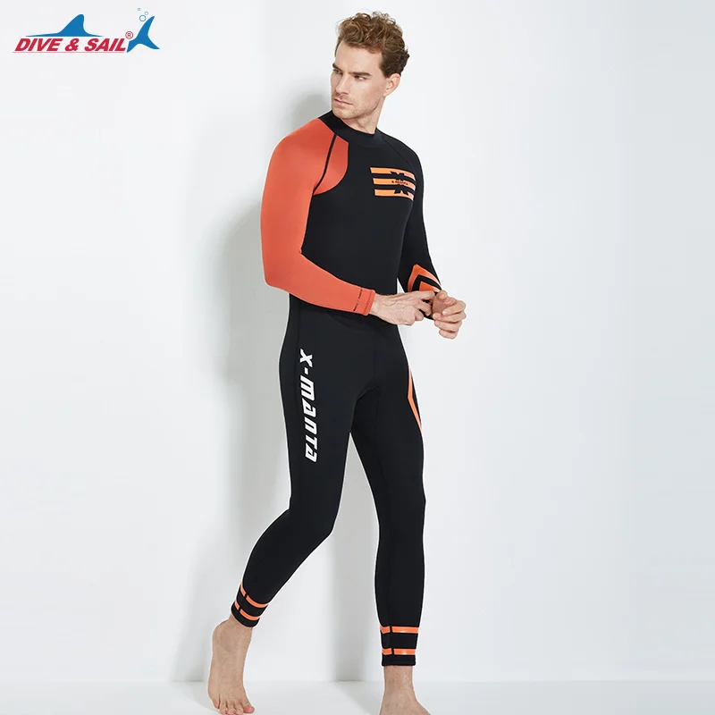 3 mm Men Diving suit Elastic Neoprene Spearfishing Suit warm freediving shin Wetsuit Post Zipper conjoined diving Swimsuit
3 mm Men Diving suit Elastic Neoprene Spearfishing Suit warm freediving shin Wetsuit Post Zipper conjoined diving Swimsuit