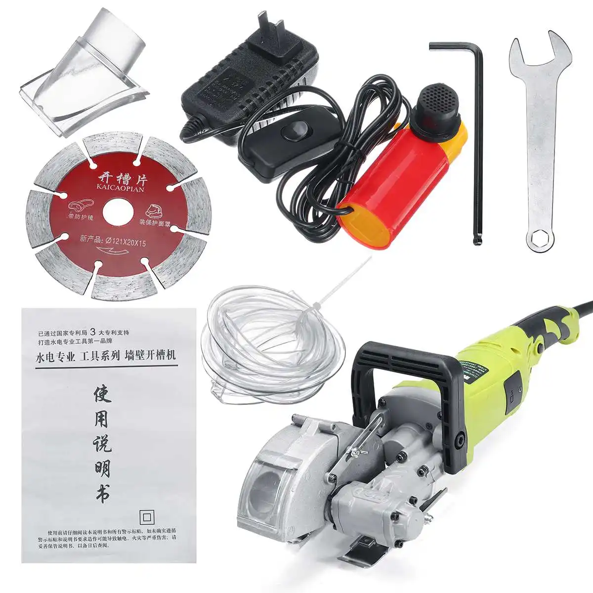 4000W 220V Electric Wall Chaser Grooving Cutting Machine Wall Slotting Machine Steel Concrete Circular Saw Electric Power Tools
4000W 220V Electric Wall Chaser Grooving Cutting Machine Wall Slotting Machine Steel Concrete Circular Saw Electric Power Tools