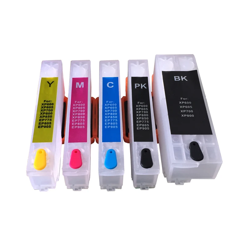 Заправляемые чернильные картриджи T2601 T2611 T2614 XL для EPSON XP 510 615 610 605 600 700 625 принтера