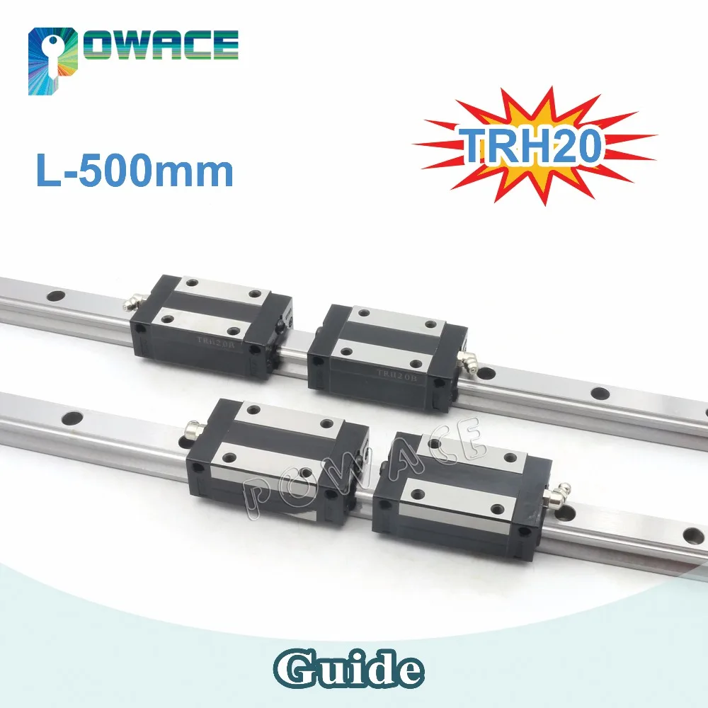 TRH20 Square Linear guide Rail 500mm for CNC Router Milling Machine +TRH20B Square block
TRH20 Square Linear guide Rail 500mm for CNC Router Milling Machine +TRH20B Square block