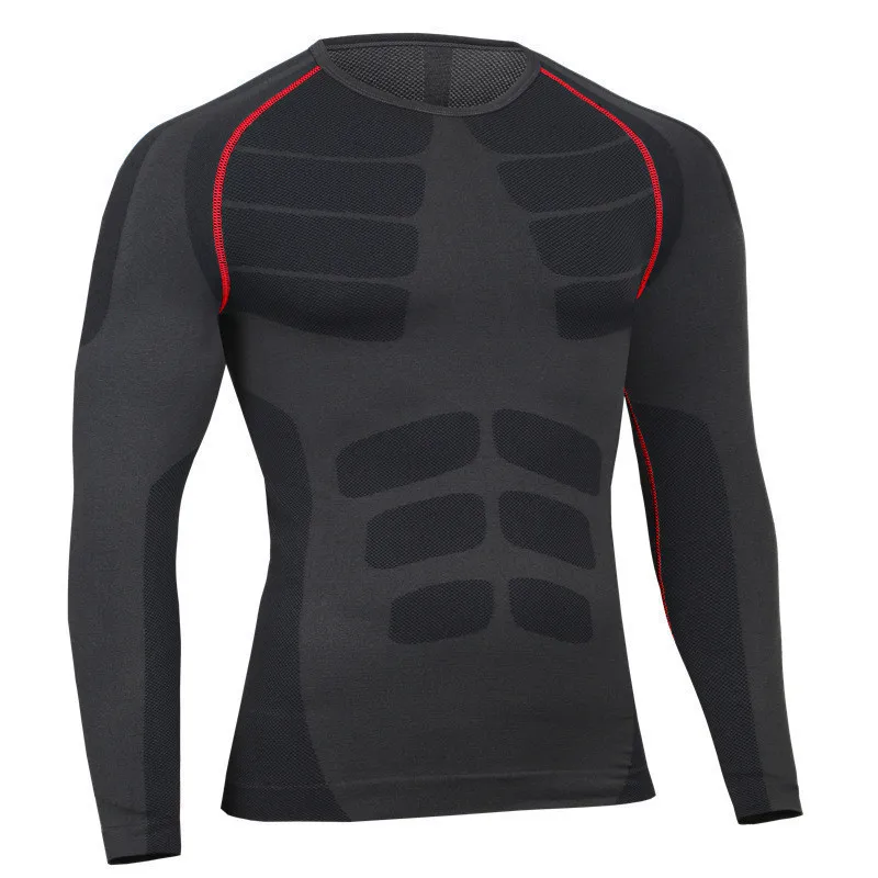 Men Fashion Fitness Body Shaper Compression Long Sleeve t-Shirt Elastic Quick Dry Bodybuilding Breathable Male Shirt
Men Fashion Fitness Body Shaper Compression Long Sleeve t-Shirt Elastic Quick Dry Bodybuilding Breathable Male Shirt