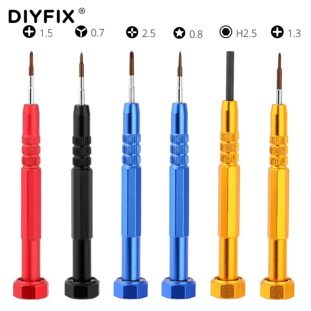 DIYFIX Прецизионная отвертка 0,8 Pentalobe 1,3 1,5 2,5 мм Cross 0,7 Y наконечник 2,5 мм шестигранный на мобильный телефон MP3 Инструменты для ремонта открывания
DIYFIX Прецизионная отвертка 0,8 Pentalobe 1,3 1,5 2,5 мм Cross 0,7 Y наконечник 2,5 мм шестигранный на мобильный телефон MP3 Инструменты для ремонта открывания